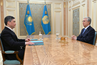 Глава государства провел встречу с премьер-министром Олжасом Бектеновым