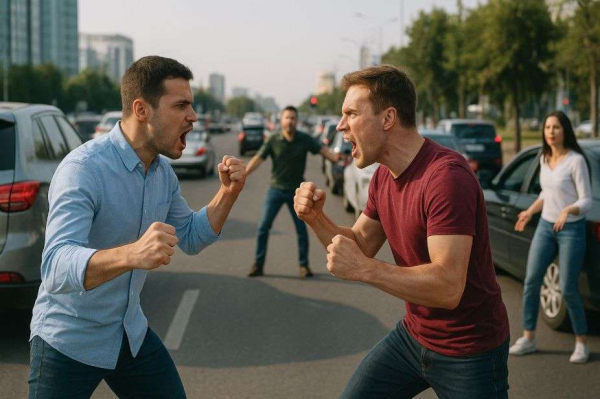 В Астане двух &laquo;дорожных воинов&raquo; арестовали на 15 суток за драки на дороге