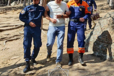 Туристу стало плохо в горах Бурабайского района