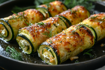 Кабачковые рулетики с творогом и чесноком: сочные, ароматные и очень вкусные &mdash; на завтрак и ужин