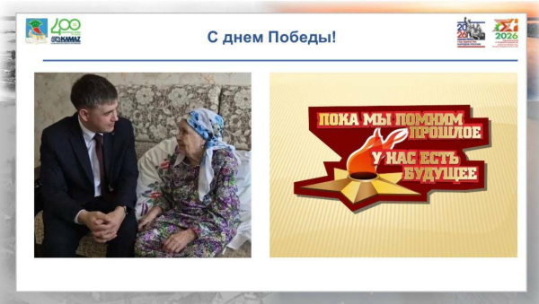 В Челнах проживают более 400 ветеранов Великой Отечественной войны