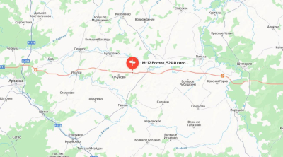 Движение по платной трассе М-12 в сторону Казани закрыто из-за ДТП