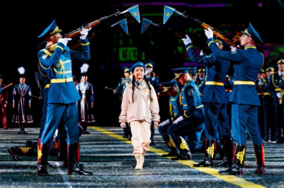 Военно-музыкальный коллектив РК выступил на фестивале в Москве