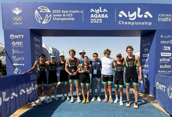 Казахстанцы вошли в число сильнейших на Чемпионате Азии по триатлону в Иордании