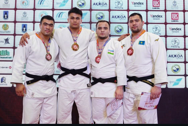 Гвардейцы &mdash; призёры Открытого Кубка Азии по дзюдо в Актау