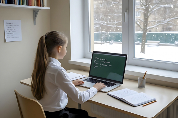 Челябинские школьники ушли на дистант из-за аномальных холодов