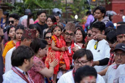 Двухлетняя девочка стала богиней Непала