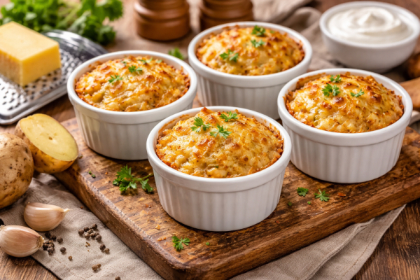 Картофель &laquo;Романофф&raquo; из 3 ингредиентов &mdash; нежный, ароматный и сытный гарнир, который легко становится полноценным блюдом