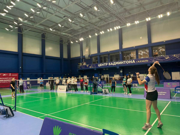 В Казани прошел первый турнир по бадминтону среди контрольно-счетных органов РТ