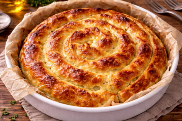 Беру 2 лаваша и пачку фарша: пирог &laquo;Улитка&raquo; с заливкой &mdash; быстро и невероятно вкусно