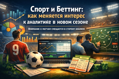 Спорт и беттинг &ndash; как меняется интерес к аналитике в новом сезоне