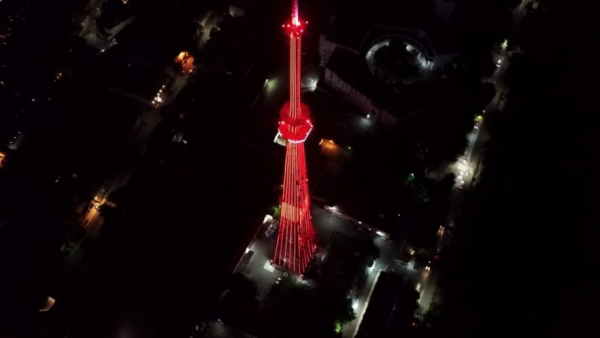 Казанская телебашня зажжет алую подсветку в День памяти и скорби 19/06/2026 &ndash; Новости