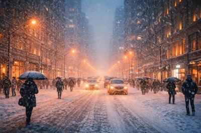 Снегопады не отступают: в Москве объявили желтый уровень опасности на сутки