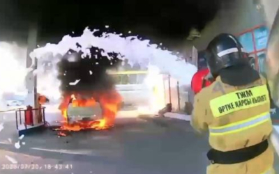 После пожара на АГЗС из-за заправки газбаллона возбудили уголовное дело