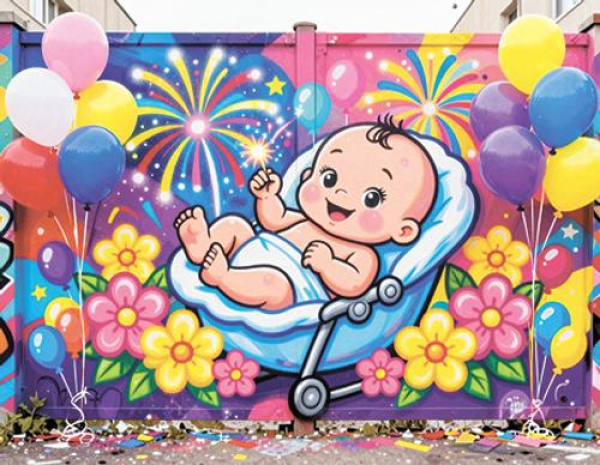 В Госдуме предложили разрешить молодым отцам рисовать граффити