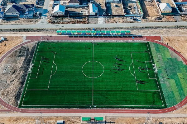 Стандарты УЕФА &mdash; в регионе: в Атырауской области запустили обновлённый стадион