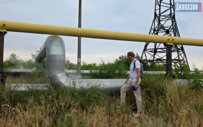 Аварийный паропровод в промзоне может привести к катастрофе