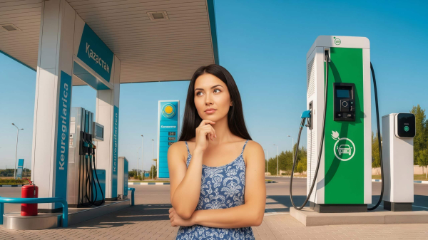 Казахстанцы не хотят покупать электрокары из-за недостатка зарядок